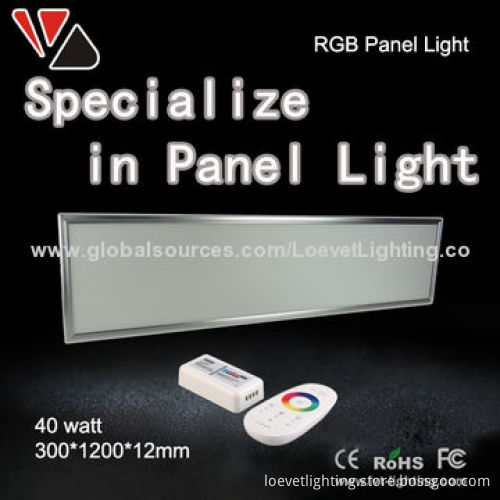 72W Colorful LED RGB Light/Lamp with Remote Control, 12V, CE and FCC Marks